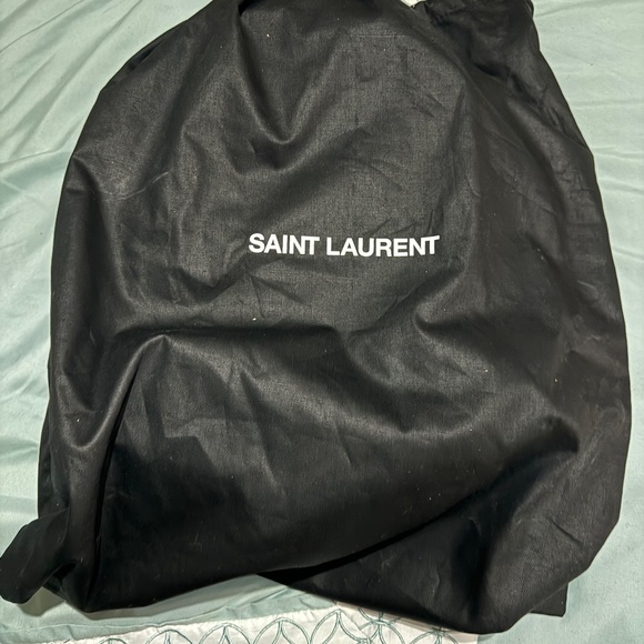 Saint Laurent City Backpack in Matte Black Leather - Picture 2 of 5